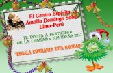 El Centro Espírita  Amalia Domingo Soler  Lima-Perú