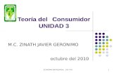 Teoría del Consumidor UNIDAD 3