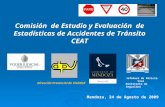 Comisión  de Estudio y Evaluación  de Estadísticas de Accidentes de Tránsito CEAT