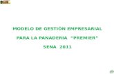 MODELO DE GESTIÓN EMPRESARIAL PARA LA PANADERIA  “PREMIER ”