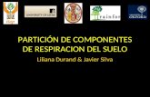 PARTICIÓN DE COMPONENTES DE RESPIRACION DEL SUELO