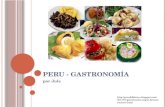 Peru -  Gastronomía