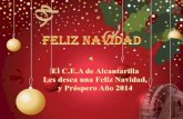 El C.E.A de Alcantarilla Les desea una Feliz Navidad,  y Próspero Año 2014
