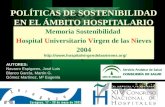 POLÍTICAS DE SOSTENIBILIDAD EN EL ÁMBITO HOSPITALARIO