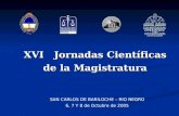 XVI   Jornadas Científicas  de la Magistratura