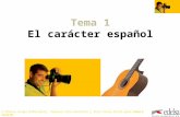 Tema 1 El carácter  español