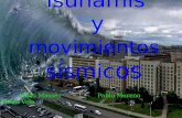 Tsunamis  y  movimientos  sísmic os
