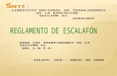 PARA LOS TRABAJADORES DE LA SECCIÓN  32 DEL S.N.T.E. XALAPA, VER., ABRIL DE 2000