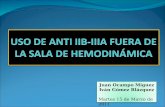 USO DE ANTI IIB-IIIA FUERA DE LA SALA DE HEMODINÁMICA
