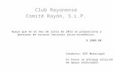 Club Rayonense Comité Rayón, S.L.P.