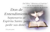 Don de Entendimiento Septenario al Espíritu Santo  para pedir sus dones