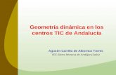 Geometría dinámica en los centros TIC de Andalucía
