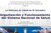 La Reforma de Salud en El Salvador: Organización y Funcionamiento  del Sistema Nacional de Salud