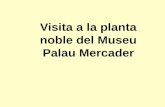 Visita a la planta noble del  Museu Palau  Mercader