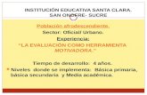INSTITUCIÓN EDUCATIVA SANTA CLARA. SAN ONOFRE- SUCRE