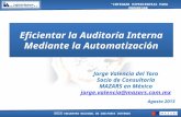 Eficientar la Auditoría Interna Mediante la Automatización