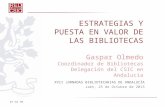 XVII JORNADAS BIBLIOTECARIAS DE ANDALUCÍA Jaén, 25 de Octubre de 2013