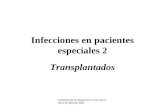Infecciones en pacientes especiales 2
