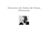 Dissenys de Roba de Sonia Delaunay