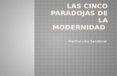 Las cinco paradojas de la modernidad