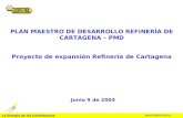 PLAN MAESTRO DE DESARROLLO REFINERÍA DE CARTAGENA – PMD