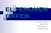 EL FENOMEN GIFFEN