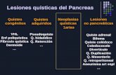 Lesiones quísticas del Pancreas