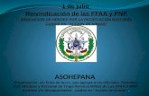 1 de julio  Reivindicación de las FFAA y PNP ASOCIACION  DE HEROES POR LA PACIFICACION NACIONAL