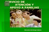SERVICIO DE              ATENCIÓN Y  APOYO A FAMILIAS