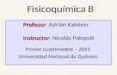 Primer cuatrimestre – 2011 Universidad Nacional de Quilmes