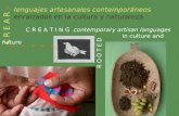 lenguajes artesanales contemporáneos    enraizados en la cultura y naturaleza
