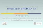 Introducción a  MÉTRICA 3 .0