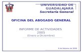 UNIVERSIDAD DE GUADALAJARA Secretaría General