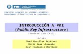 INTRODUCCIÓN A PKI ( Public Key Infrastructure )