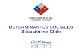 DETERMINANTES SOCIALES Situación en Chile