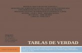 TABLAS DE VERDAd