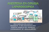Anestesia en  cirugia laparoscopica