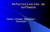 Refactorización de software