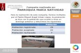 Campaña realizada en: PARROQUIA MARÍA NATIVIDAD