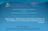 INSTITUTO NACIONAL  FORESTAL INAFOR Dirección  de  Coordinación  Territorial
