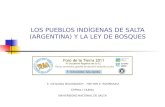 LOS PUEBLOS INDÍGENAS DE SALTA (ARGENTINA) Y LA LEY DE BOSQUES