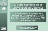 El Parc Científic de la Universitat de València