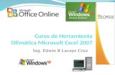 Curso de Herramienta Ofimática Microsoft Excel 2007