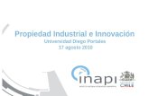 Propiedad Industrial e Innovación Universidad Diego Portales  17 agosto 2010