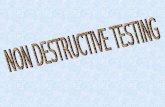 NON DESTRUCTIVE TESTING