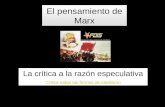 El pensamiento de Marx