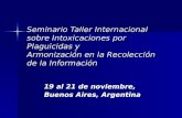 19 al 21 de noviembre,  Buenos Aires, Argentina