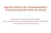 Agenda  Interna de Competitividad y Productividad del Valle del Cauca