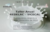 Taller Anual REDELAC – SICECAL