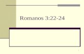 Romanos 3:22-24